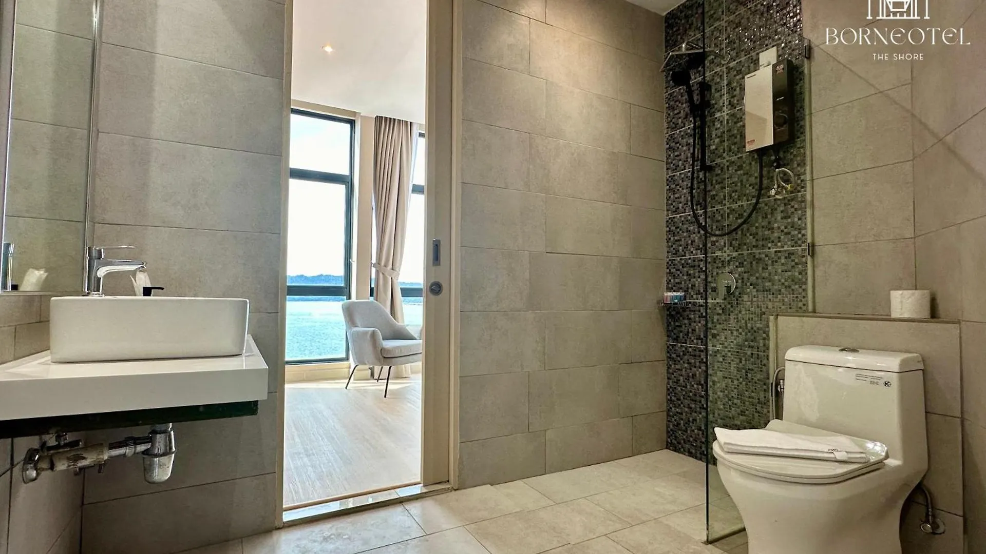 קוטה קינבלו Borneotel The Shore Kk By Chg קוטה קינבלו