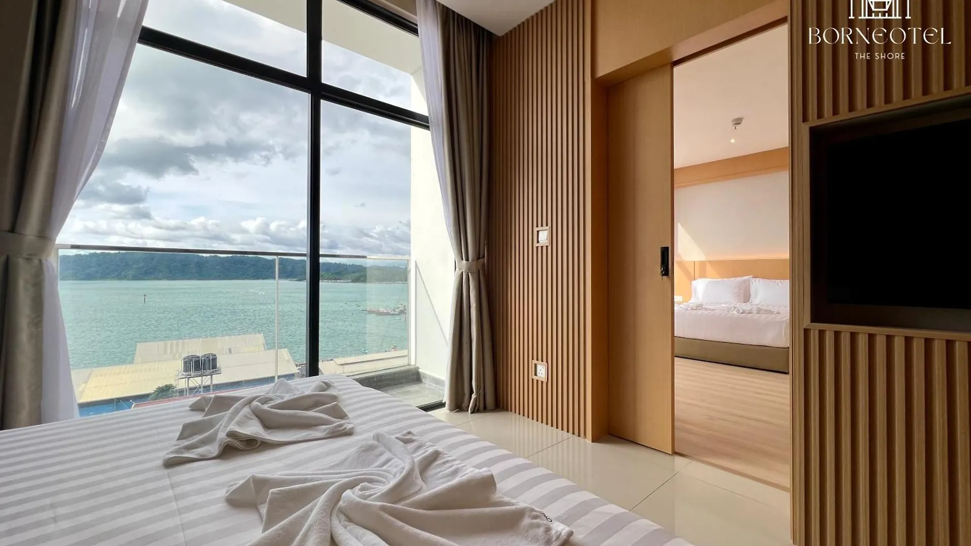 קוטה קינבלו Borneotel The Shore Kk By Chg