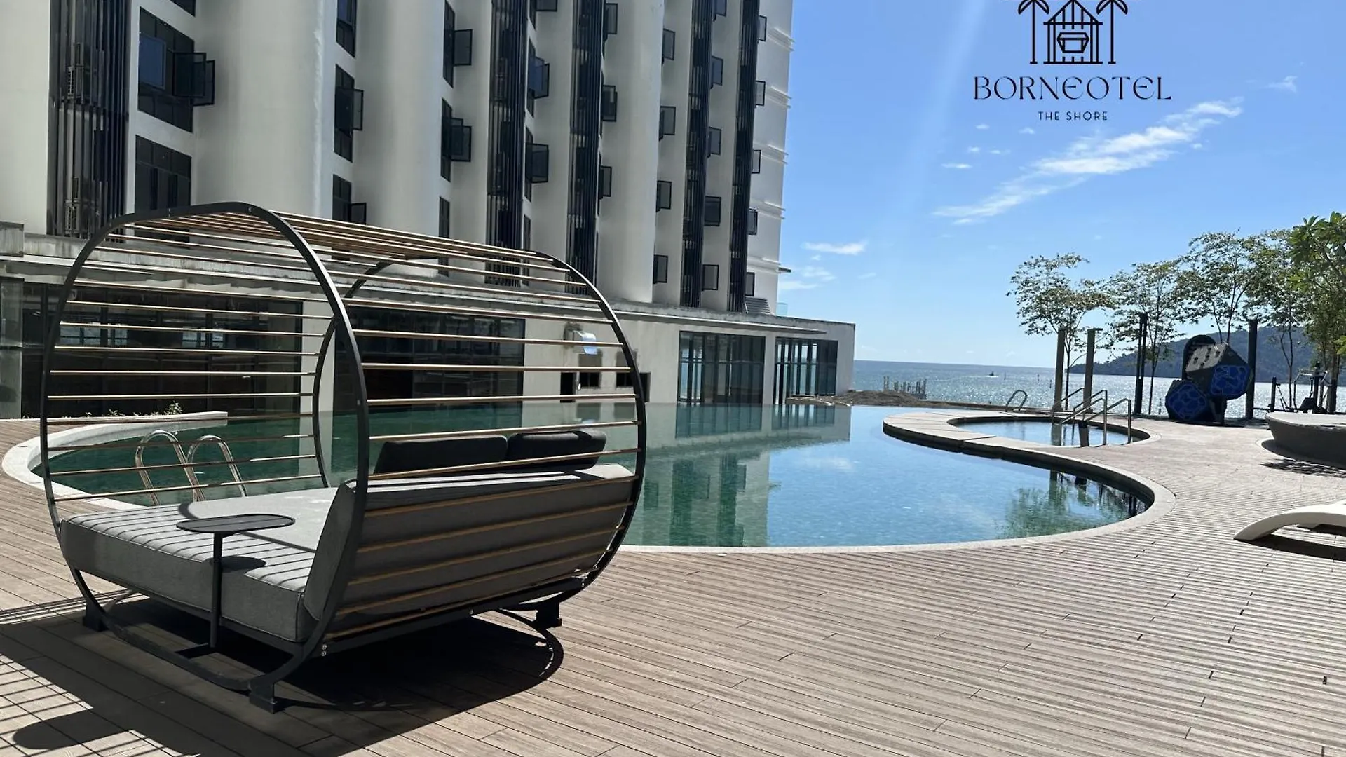 קוטה קינבלו Borneotel The Shore Kk By Chg מלון דירות קוטה קינבלו